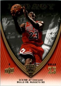 2008-09 Upper Deck Michael Jordan Legacy Collection #908 Michael Jordan - Game 908