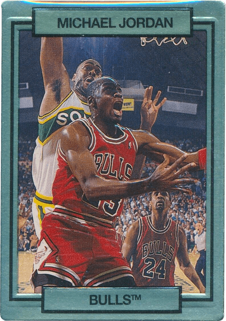 1990 Action Packed Promos #NNO Michael Jordan