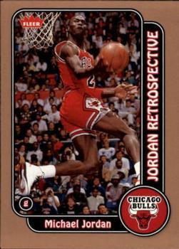 2008-09 Fleer - Michael Jordan Retrospective Glossy #MJ-5 Michael Jordan