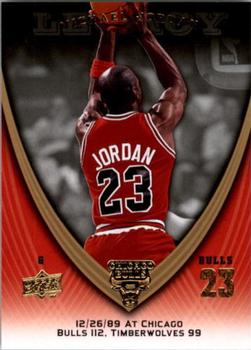 2008-09 Upper Deck Michael Jordan Legacy Collection #371 Michael Jordan - Game 371