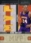 2009-10 Panini Timeless Treasures - MVP Materials MVP #3 Kobe Bryant MEM, SN25