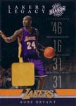2009-10 Panini Season Update - Lakers Legacy Jerseys #1 Kobe Bryant MEM