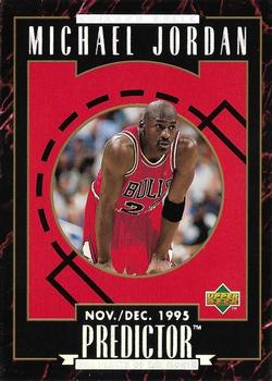 1995-96 Upper Deck - Predictors Exchange: Player of the Month #R1 Michael Jordan - November/December 1995