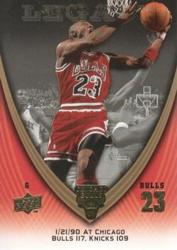 2008-09 Upper Deck Michael Jordan Legacy Collection #384 Michael Jordan - Game 384