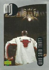 1998 Upper Deck Michael Jordan Stickers #107 Michael Jordan