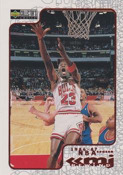 1997-98 Collector's Choice - MJ Rewind Exchange #R3 Michael Jordan - 1986-87 Season