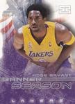 2001-02 Fleer Marquee - Banner Season #10 BS Kobe Bryant