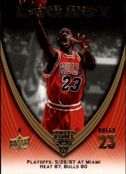 2008-09 Upper Deck Michael Jordan Legacy Collection #1081 Michael Jordan - Game 1081
