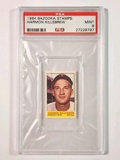 1964 Bazooka #7 Harmon Killebrew