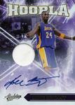 2010-11 Panini Absolute Memorabilia - Hoopla Materials Signatures #13 Kobe Bryant AU, MEM, SN25