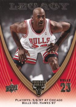 2008-09 Upper Deck Michael Jordan Legacy Collection #1073 Michael Jordan - Game 1073