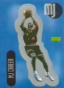 1998 Upper Deck Michael Jordan Stickers - Stick-Ums #SU25 Michael Jordan