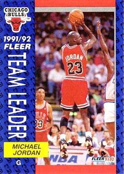 1991-92 Fleer - 3D Acrylic #375 Michael Jordan