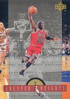 1996-97 Upper Deck - Michael Jordan Greater Heights #GH5 Michael Jordan