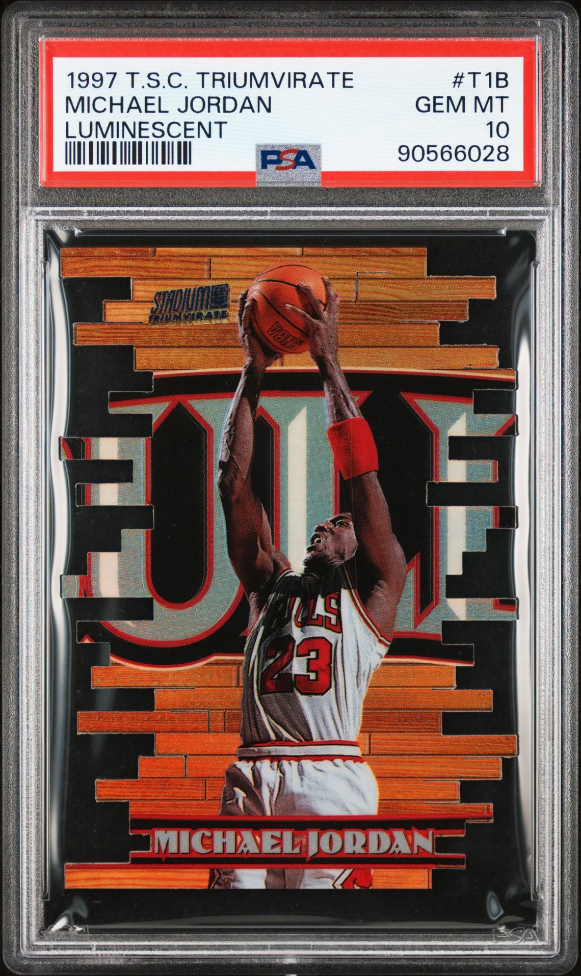 1997 Stadium Club Triumvirate Luminescent #T1B