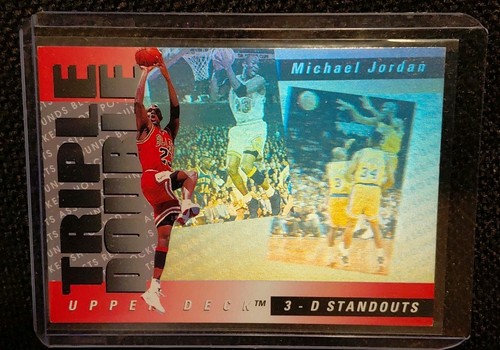 1993 Upper Deck Triple Double 3-D Standouts #TD2