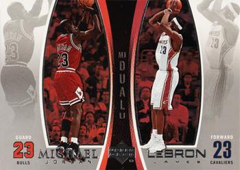 2005-06 Upper Deck - Michael Jordan/LeBron James #LJMJ5 Michael Jordan / LeBron James
