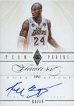 2012-13 Panini Flawless - Team Panini Autographs #3 Kobe Bryant AU, SN10