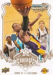 2008-09 Upper Deck MVP - Kobe Bryant MVP White #NNO Kobe Bryant Game 41