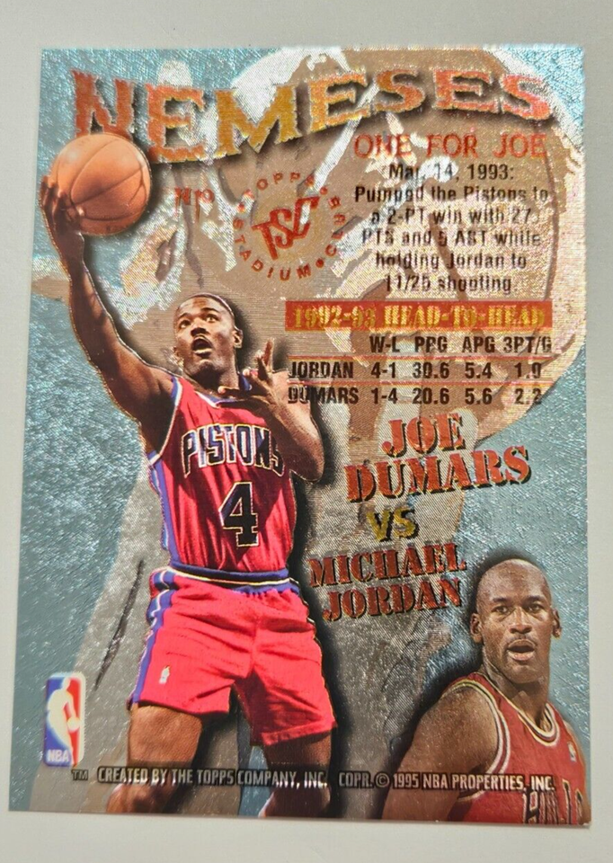 1995 Stadium Club Nemeses #N10