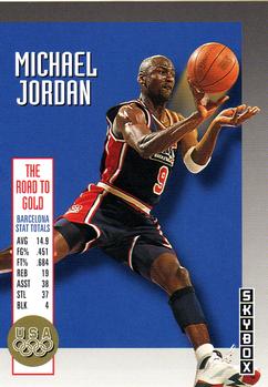 1992-93 SkyBox - Olympic Team #USA11 Michael Jordan