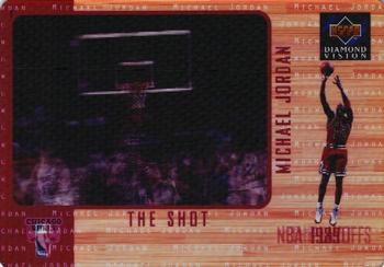 1997-98 Upper Deck Diamond Vision - Jordan Highlight Reels #1 Michael Jordan