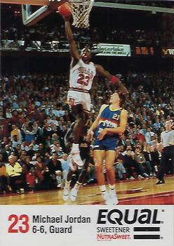 1989-90 Equal Chicago Bulls #NNO Michael Jordan