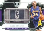 2017-18 Panini Impeccable - Silver NBA Logo #NBA-KB Kobe Bryant MED, SN16