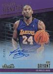 2016-17 Panini Studio - Celebrated Signatures #10 Kobe Bryant AU, SN49