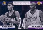 2012-13 Panini - Matching Numbers #18 Kobe Bryant / Paul George