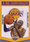 2012-13 Panini Past & Present - Winning Touch Championship Banners #3 Kobe Bryant