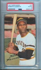 1971 Topps Super #37 Roberto Clemente