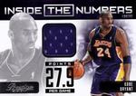2012-13 Panini Prestige - Inside the Numbers Materials #2 Kobe Bryant MEM