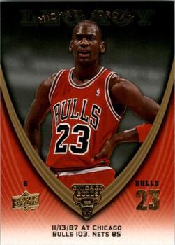 2008-09 Upper Deck Michael Jordan Legacy Collection #186 Michael Jordan - Game 186