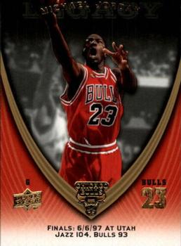 2008-09 Upper Deck Michael Jordan Legacy Collection #1085 Michael Jordan - Game 1085