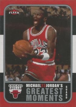 2006-07 Fleer - Jordan's Greatest Moments #MJ-3 Michael Jordan