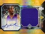 2004-05 Upper Deck Black Diamond - Quadruple Diamond Jersey #QDJ-KB Kobe Bryant AU, MEM, SN10 MEM: Jersey