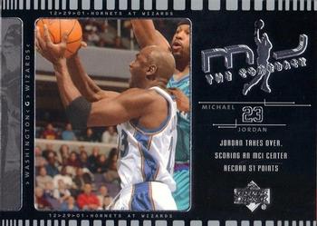 2002-03 Upper Deck - MJ The Comeback #J3 Michael Jordan