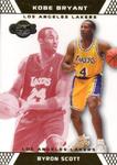2007-08 Topps Co-Signers - Gold Red #41 Byron Scott / Kobe Bryant SN109, VAR VAR: Player variation