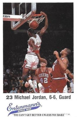 1988-89 Entenmann's Chicago Bulls #NNO Michael Jordan