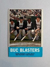 1963 Topps #18 Buc Blasters (Smoky Burgess / Bob Clemente / Bob Skinner / Dick Stuart) CPC
