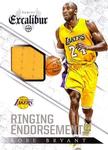 2014-15 Panini Excalibur - Ringing Endorsements #1 Kobe Bryant MEM