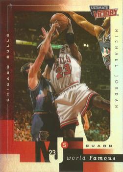 1999-00 Upper Deck Ultimate Victory - MJ's World Famous #MJ10 Michael Jordan