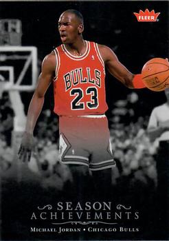 2007 Fleer Michael Jordan - Season Achievements #SH17 Michael Jordan - 2/11/97