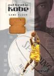 2001-02 Upper Deck MVP - Authentic Kobe #KBF5 Kobe Bryant MEM MEM: Game-used Floor