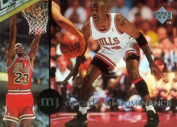 1994-95 Collector's Choice German - Michael Jordan Rare Air Decade of Dominance #J6 Michael Jordan