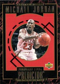 1995-96 Upper Deck - Predictors: Player of the Month #R3 Michael Jordan - February 1996
