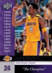 2008-09 Upper Deck - Dynasty Los Angeles Lakers #LAL-1 Kobe Bryant