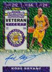 2019-20 Panini Contenders - Veteran Season Ticket Premium Edition Green Shimmer #VT-KBR Kobe Bryant AU