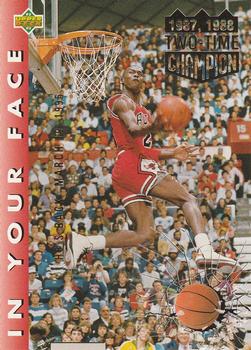 1994-95 Upper Deck - Michael Jordan He's Back Reprints #453 Michael Jordan - 1992-93 Upper Deck
